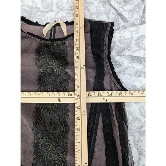 mystree stretch mesh top size small - Picture 3 of 7